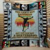 You Cant Buy Happiness Skateboarding Quilt Blanket  Quilt